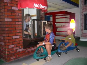 Kids at McDonalds